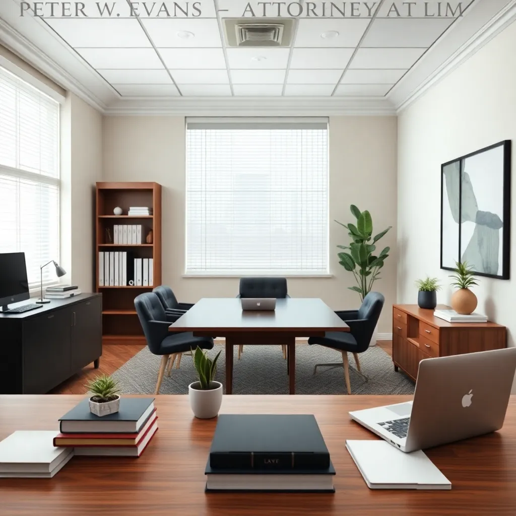 Negocio Peter W. Evans, Attorney At Law, Llc